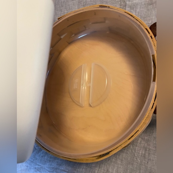 Peterboro Basket Co. Fruit Tray Basket with lid, Chip & Dip, Holiday Party Tray - Picture 10 of 10